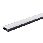 ALU PROFIL ZA LED TRAKE NADGRADNI CRNI 2M 30X10cm