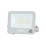 LED SMD Floodlight White Body IP65 with 15 cm Cable