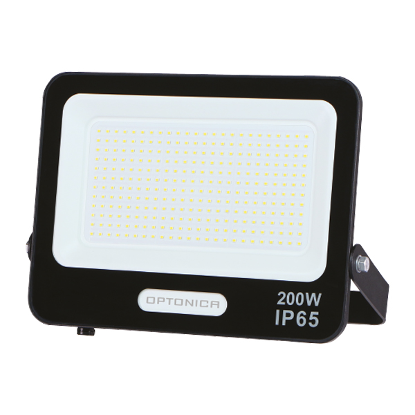 LED REFLEKTOR CRNI 200W 6000K 18000lm IP65
