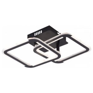 LED PLAFONJERA CRNA 30W CCT 2940lm DIM/KONTROLA