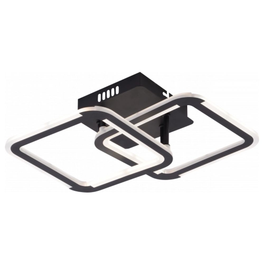 LED PLAFONJERA CRNA 30W CCT 2940lm DIM/KONTROLA