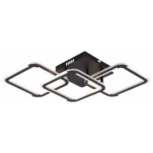 LED PLAFONJERA CRNA 45W CCT 4020lm DIM/KONTROLA