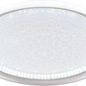 LED Ceiling Lamp CCT 42W Silver+CR Dimmable + Remote Control