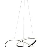 LED Pendant Lamp 30W Sand Black
