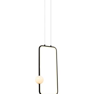 LED Pendant Lamp 15W Sand Black