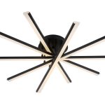 LED Ceiling Lamp 50W Black