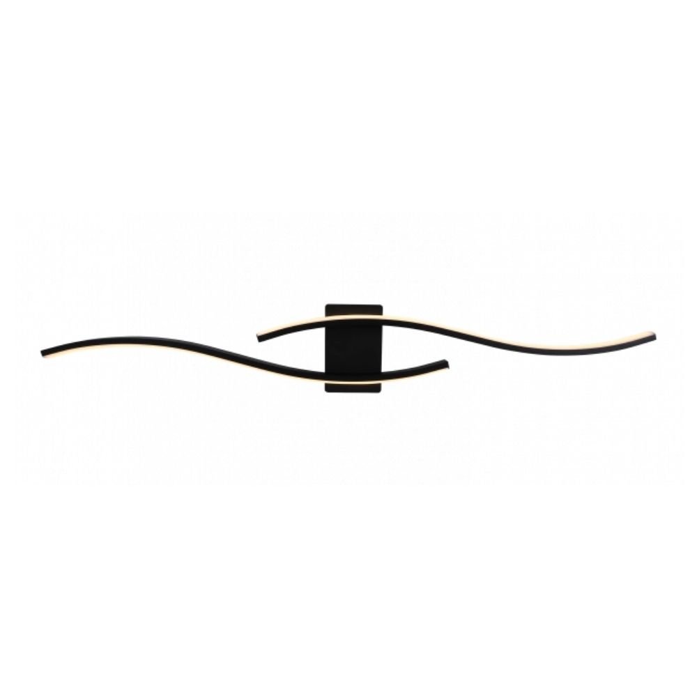 19059A ZIDNA LAMPA TALAS CRNA 21W 3000K 1680lm 1000x150mm