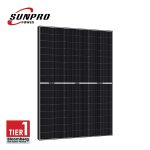 SunPro - 450Wp Bifacial BLACK FRAME N-Type TOPCON - TIER1 1762x1134x30mm