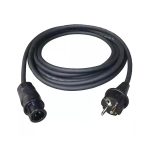 AC Cable 5M with BC01 Male Connector and Schuko plug