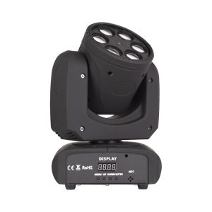 6x10W Bee Eyes Shaking Head + Laser