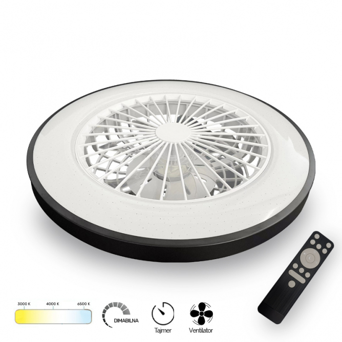 LED PLAFONJERA YL-FAN-G010 48W 3000K/4000K/6500K