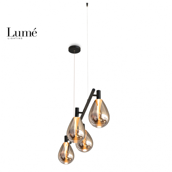 luna-268-luster-16w-3000k-crna.jpg LUNA 268 LUSTER 16W 3000K CRNA