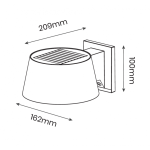 SOLARNA LED SVETILJKA SWL-28 6.25W 4000K IP54