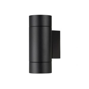 SVETILJKA W10172 ZIDNA 2*GU10 IP65 CRNA