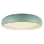 LED PLAFONJERA 12W CCT PASTELNO ZELENA 900lm Ф330x110mm
