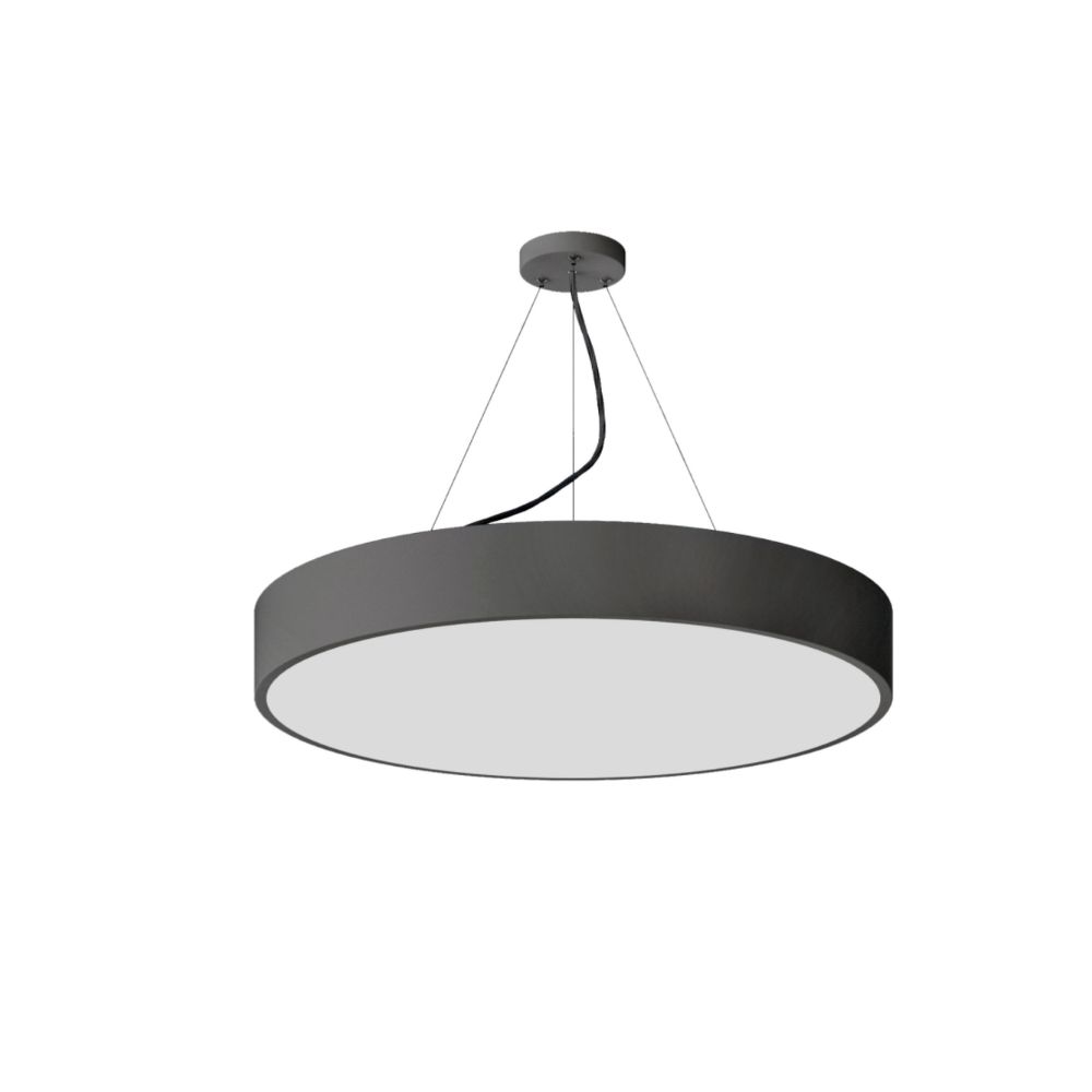 LED VISILICA 45W 4000K 5395lm Φ60cm CRNA