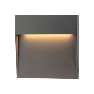 LED SVETILJKA A4502 ZIDNA 3W 3000K IP65 ANTRACIT