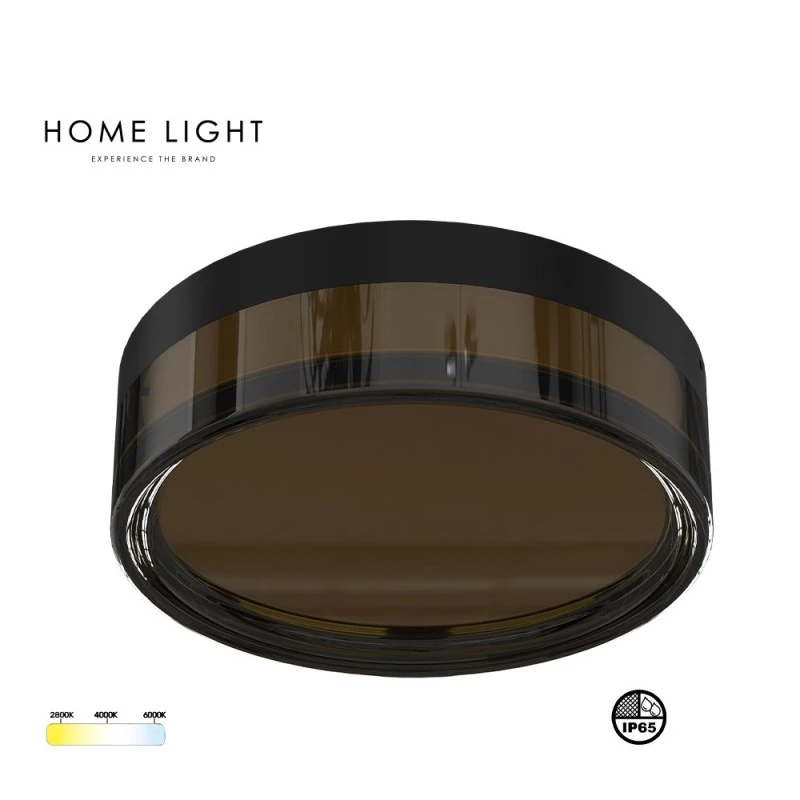 LED PLAFONJERA BLM230CW 18W CCT CRNA IP65