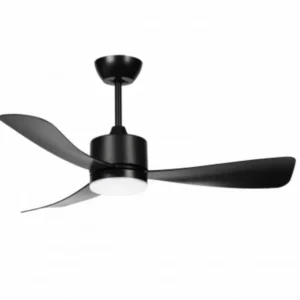 LED PLAFONJERA VENTILATOR 18W CRNA DALJINSKA KONTROLA/MEMORY