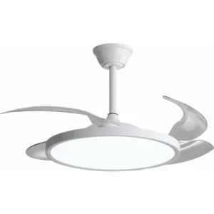 LED PLAFONJERA VENTILATOR 36W CCT BELA SLIM + DALJINSKA KONTROLA