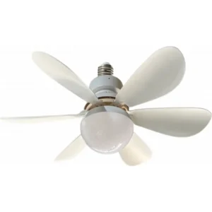 LED SIJALICA VENTILATOR E27 12W 960lm CCT BELA + DALJINSKA KONTROLA