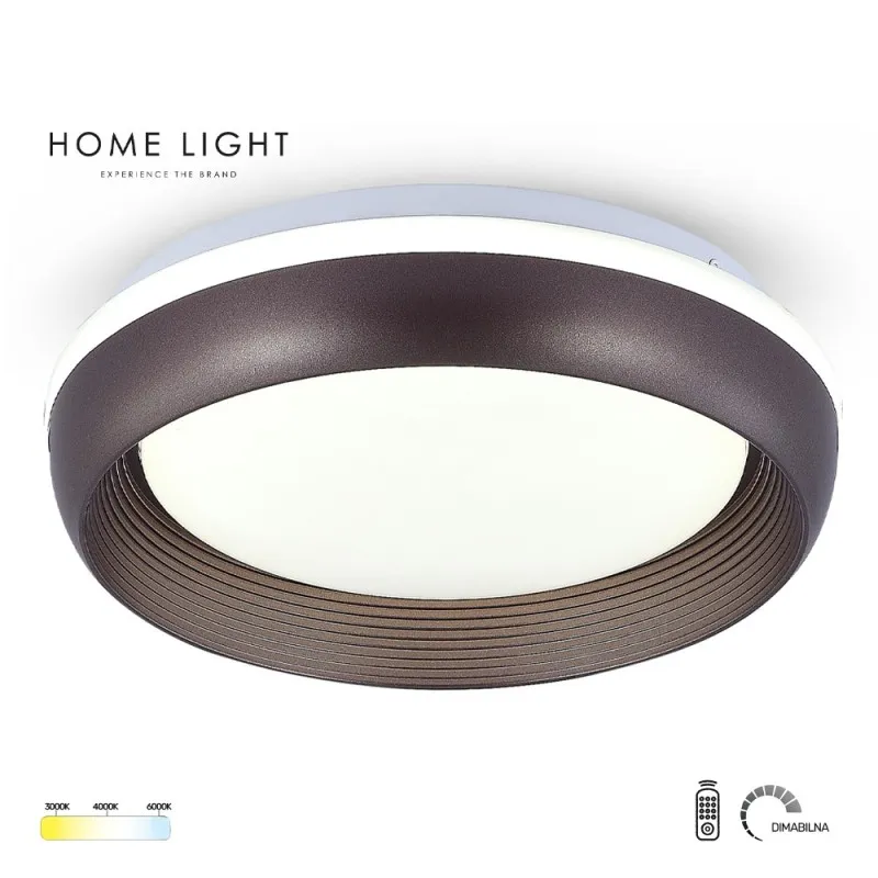 SOLEA 113 LED PLAFONJERA 24/48W CCT COFFEE DIMABILNA